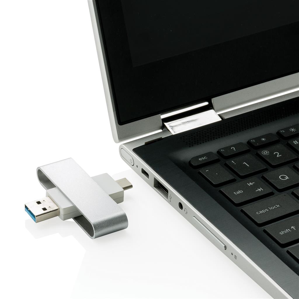 USB- ja Type C -muistitikku Pivot