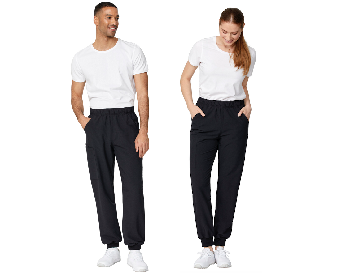 Kentaur Unisex UNISEX 4-WAY STRETCH PULL ON hoitajan housut resorit lahkeensuissa