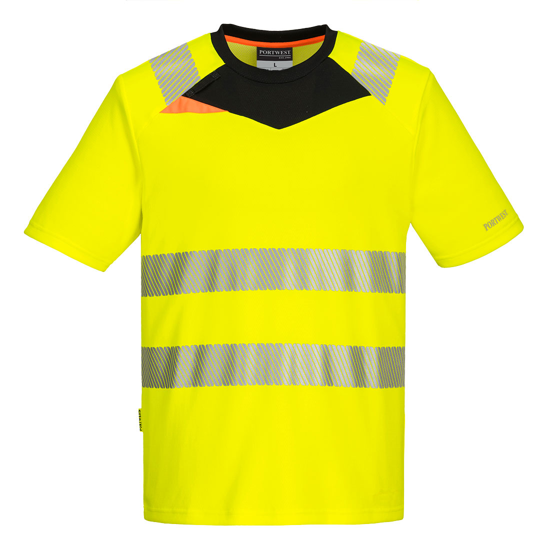 DX4 Hi-Vis T-paita, keltainen