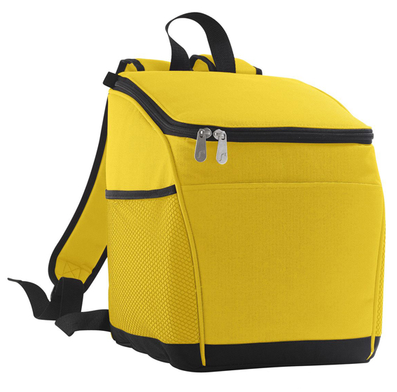 Iso Backpack -kylmäreppu keltainen