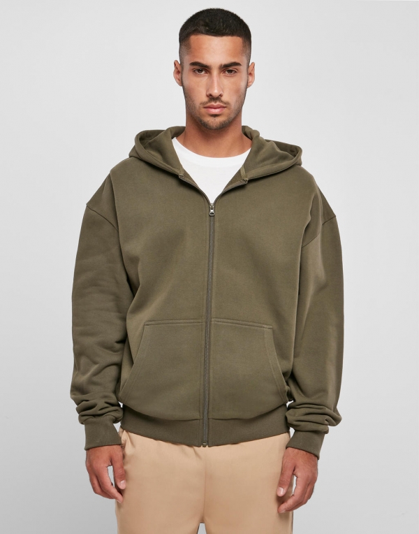 BUILD YOUR BRAND Ultra Heavy Zip Hoody huppari BY192