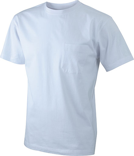 Taskullinen T-paita JN920, Valkoinen