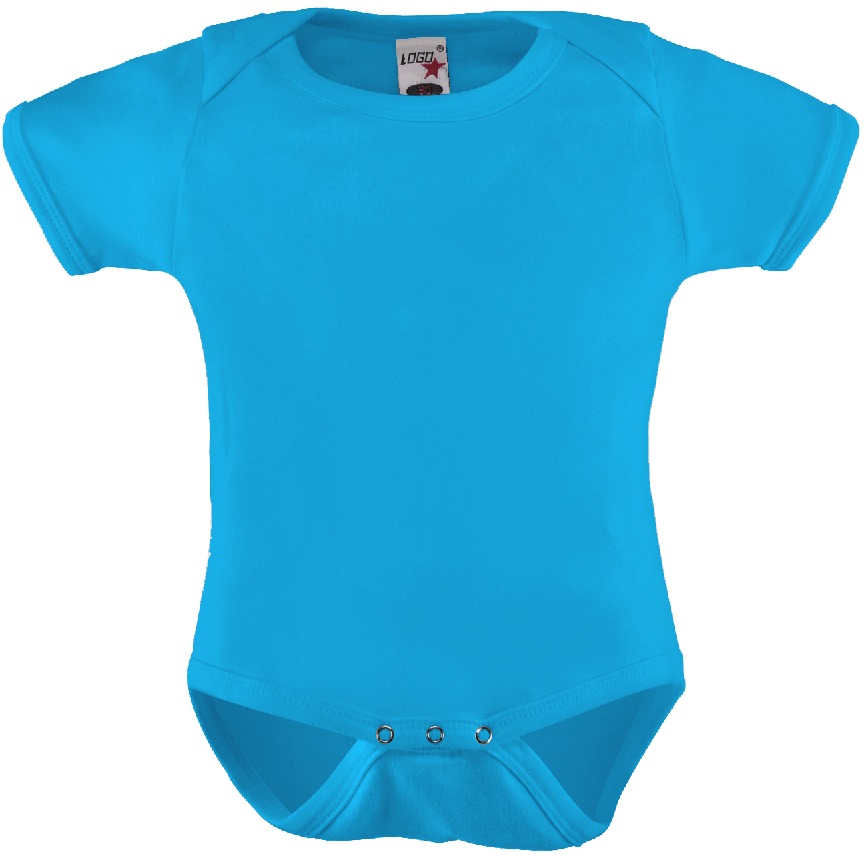 Edullinen vauvan body Logo Boys Blue