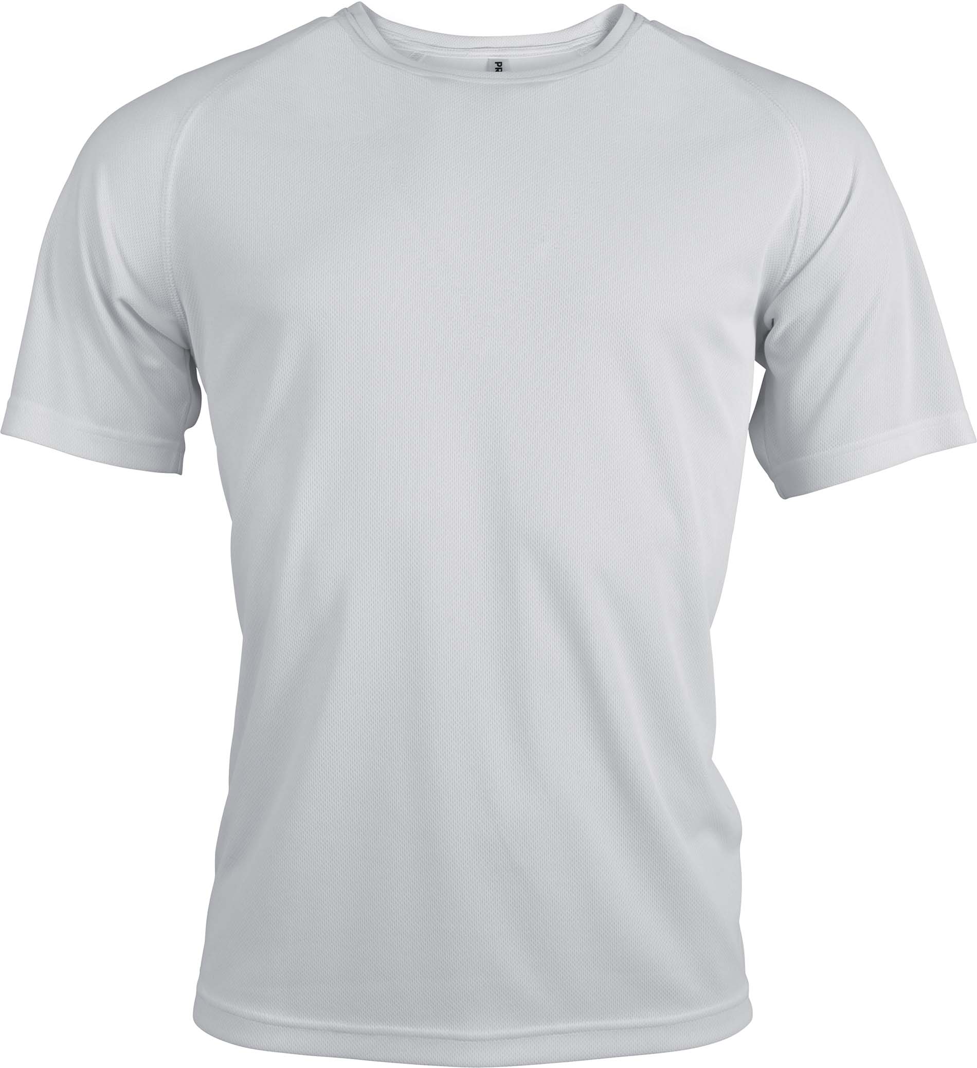 Miesten tekninen T-paita PA438 Valkoinen
